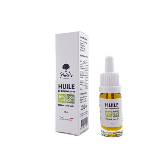 HUILE DE CHANVRE 10% CBN ET 10%CBD