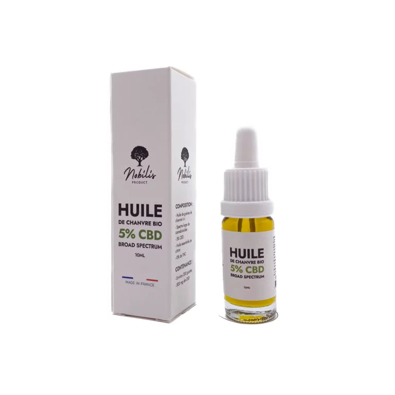 HUILE DE CHANVRE 5% BROAD SPECTRUM