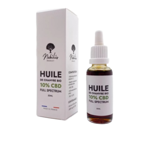 huile CBD 10% full spectrum 10ml 1000mg chanvre bio