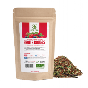 Tisane CBD Bio Fruits Rouges