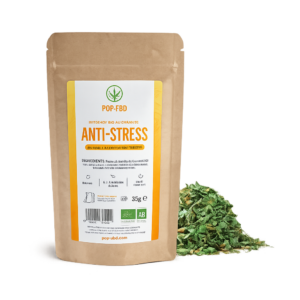Tisane chanvre détente 35g POP CBD infusion naturelle au chanvre
